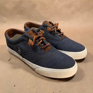 Polo Ralph Lauren Vaughan Chambray/Suede Sneakers